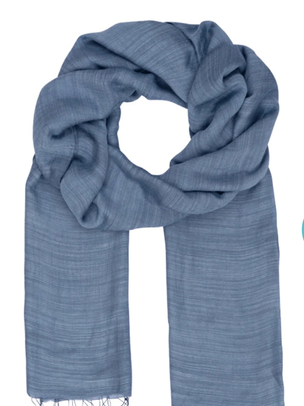 New MARQUET hand dyed indigo shawl